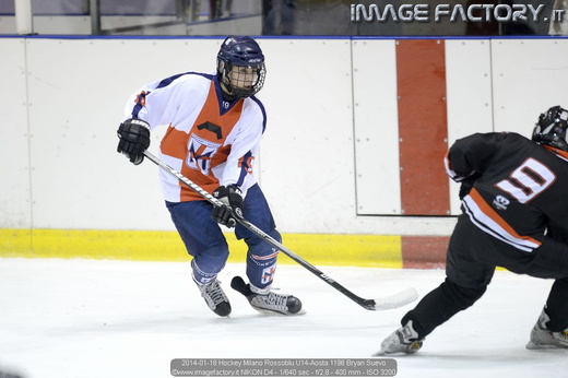 2014-01-18 Hockey Milano Rossoblu U14-Aosta 1196 Bryan Suevo